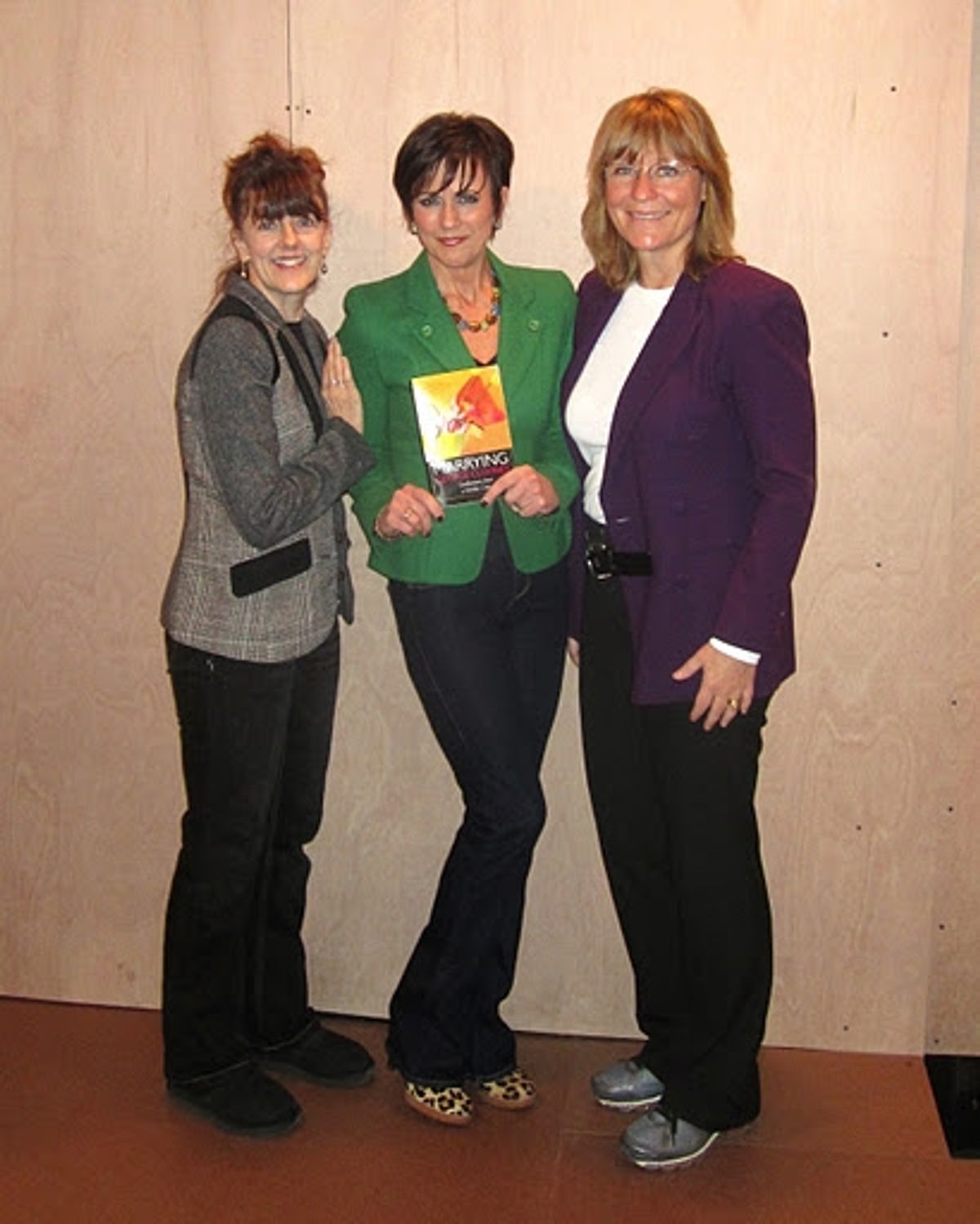 Meghan Duffy,  Colleen Zenk and Eliza Ventura at 