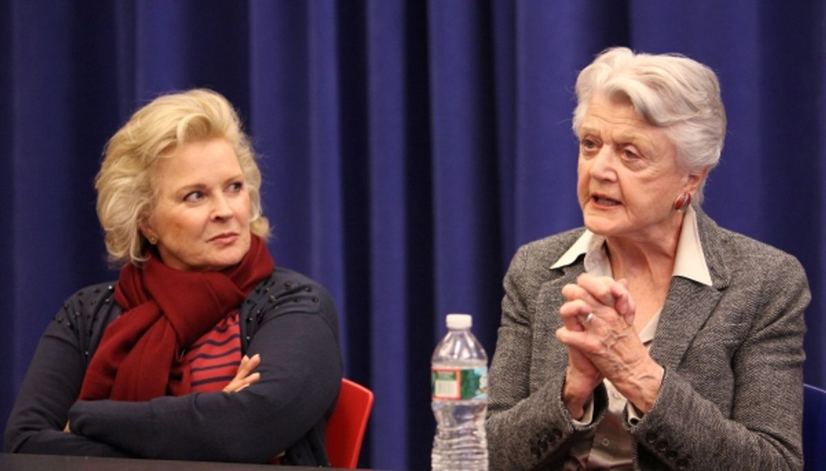 Candice Bergen & Angela Lansbury at 