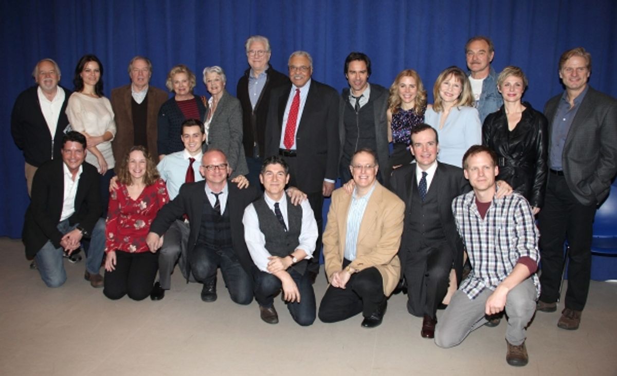 Michael McKean, Candice Bergen, Angela Lansbury, John Larroquette, James Earl Jones, Eric McCormack, Kerry Butler, Jefferson Mays, Donna Hanover, and Michael Wilson at 
