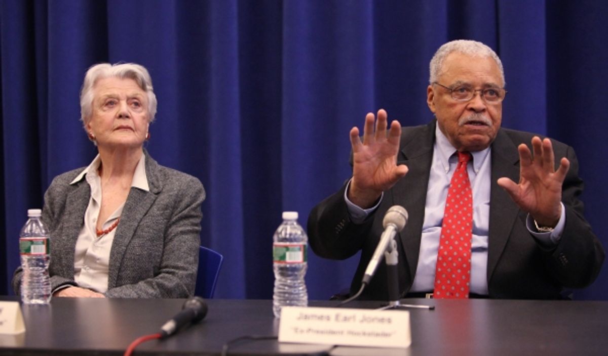 Angela Lansbury & James Earl Jones  at 