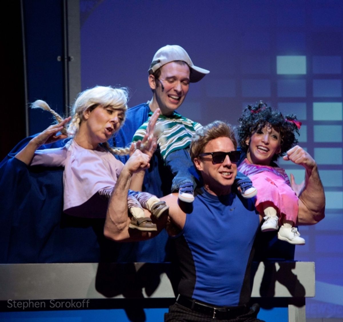 Christine Ped, John Walton West, Michael West, Christina Bianco at 