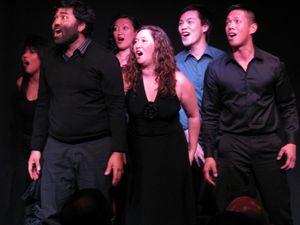 Jennifer Ok, Nicole A. Tung, Alex Hsu, Jean Harriet, Andrew Apy, Lawrence-Michael C.  Photo