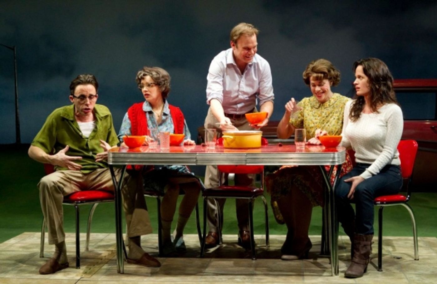Photo Flash: First Look at Norbert Leo Butz, Elizabeth Reaser in HOW I LEARNED TO DRIVE!  Image