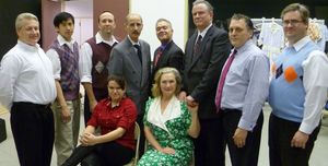 Wayne Rossignol of Hamilton, Timothy Liu of Kendall Park, Christopher Scheid of Newto Photo