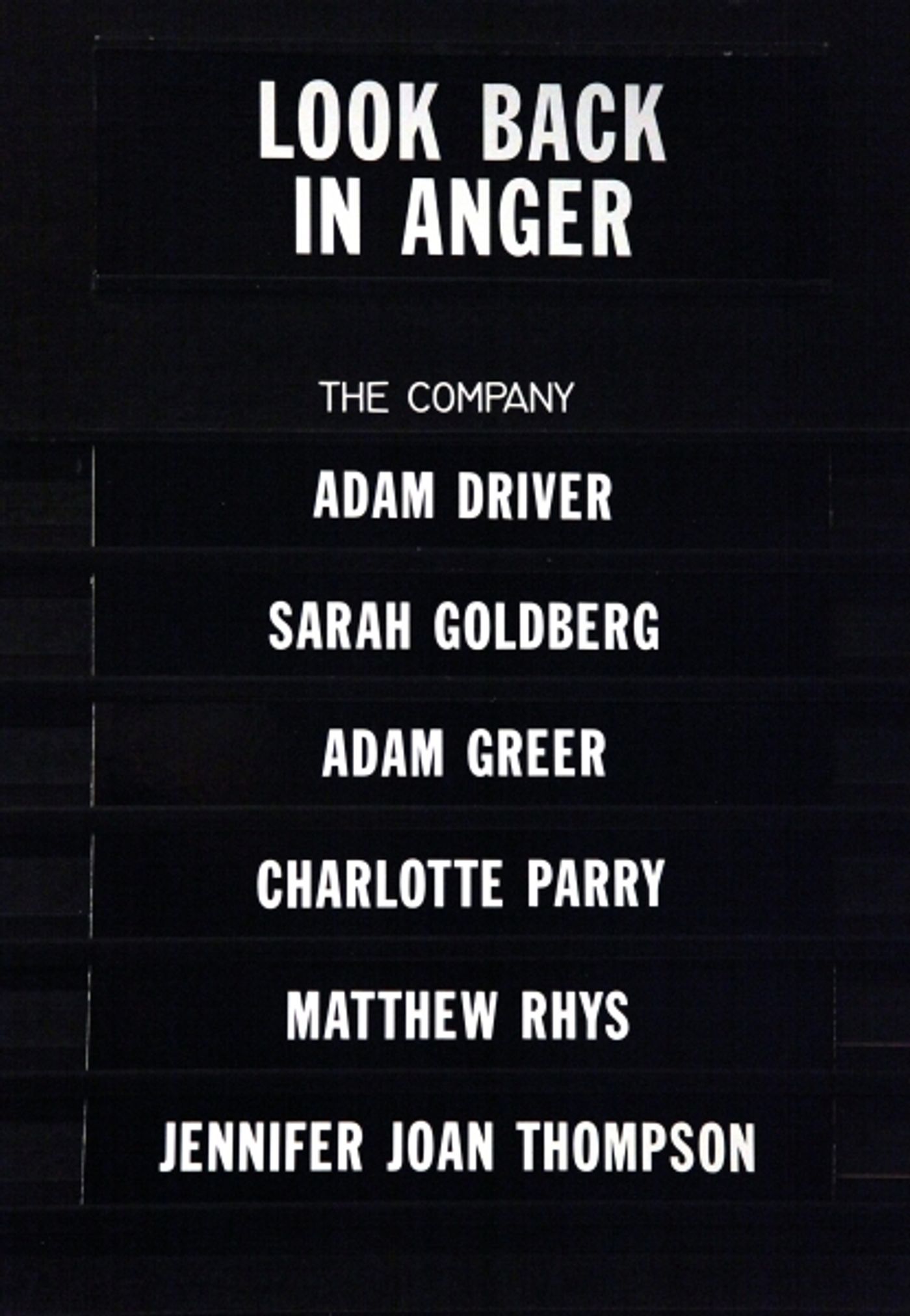Photo Coverage: LOOK BACK IN ANGER Opens at Roundabout  Image