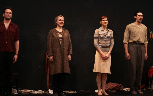 Matthew Rhys, Charlotte Parry, Sarah Goldberg & Adam Driver  Photo