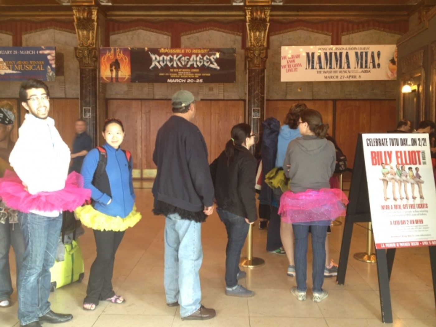 Photo Flash: BILLY ELLIOT Celebrates Tutu Day!  Image