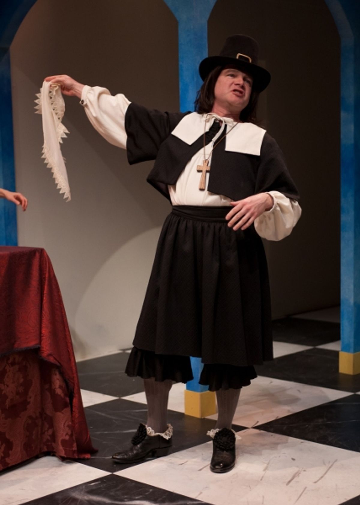 Frank Lawler as Tartuffe at 