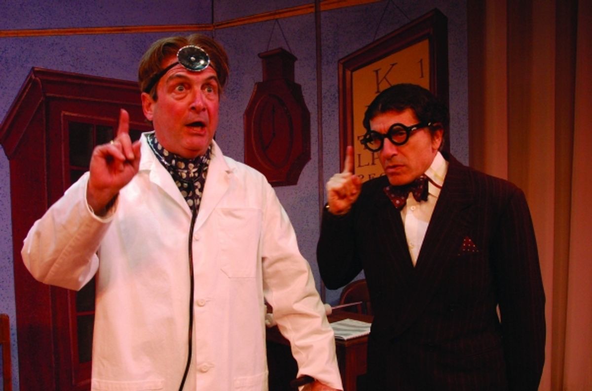 Lewis J. Stadlen and Chip Zien at 