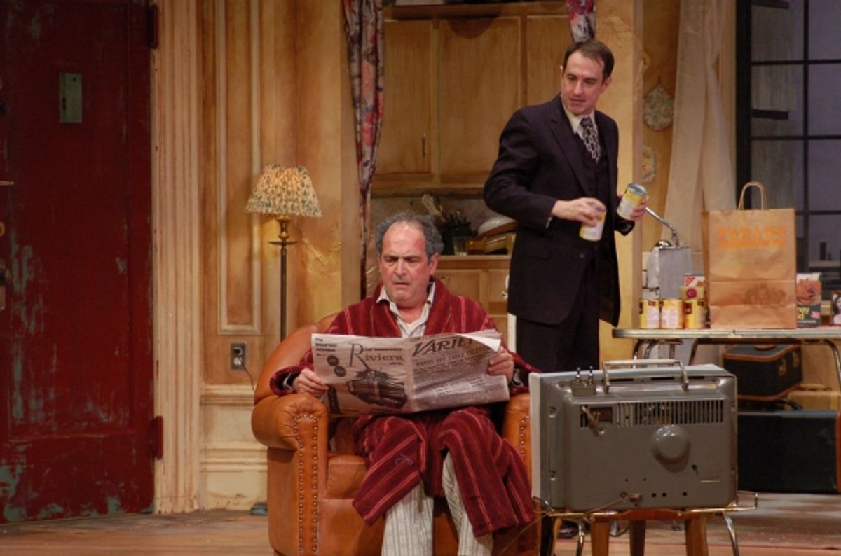 Lewis J. Stadlen and Frank Vlastnik at 