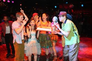 Hunter Parrish, Anna Maria Perez de Tagle, Telly Leung, Lindsay Mendez, Morgan James  Photo