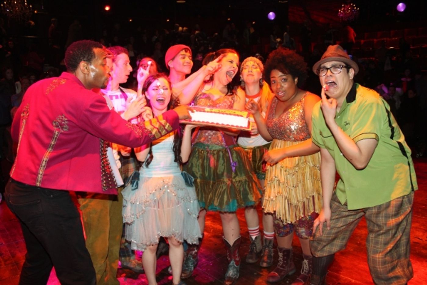 Photo Coverage: GODSPELL Celebrates 100 Performances!  Image