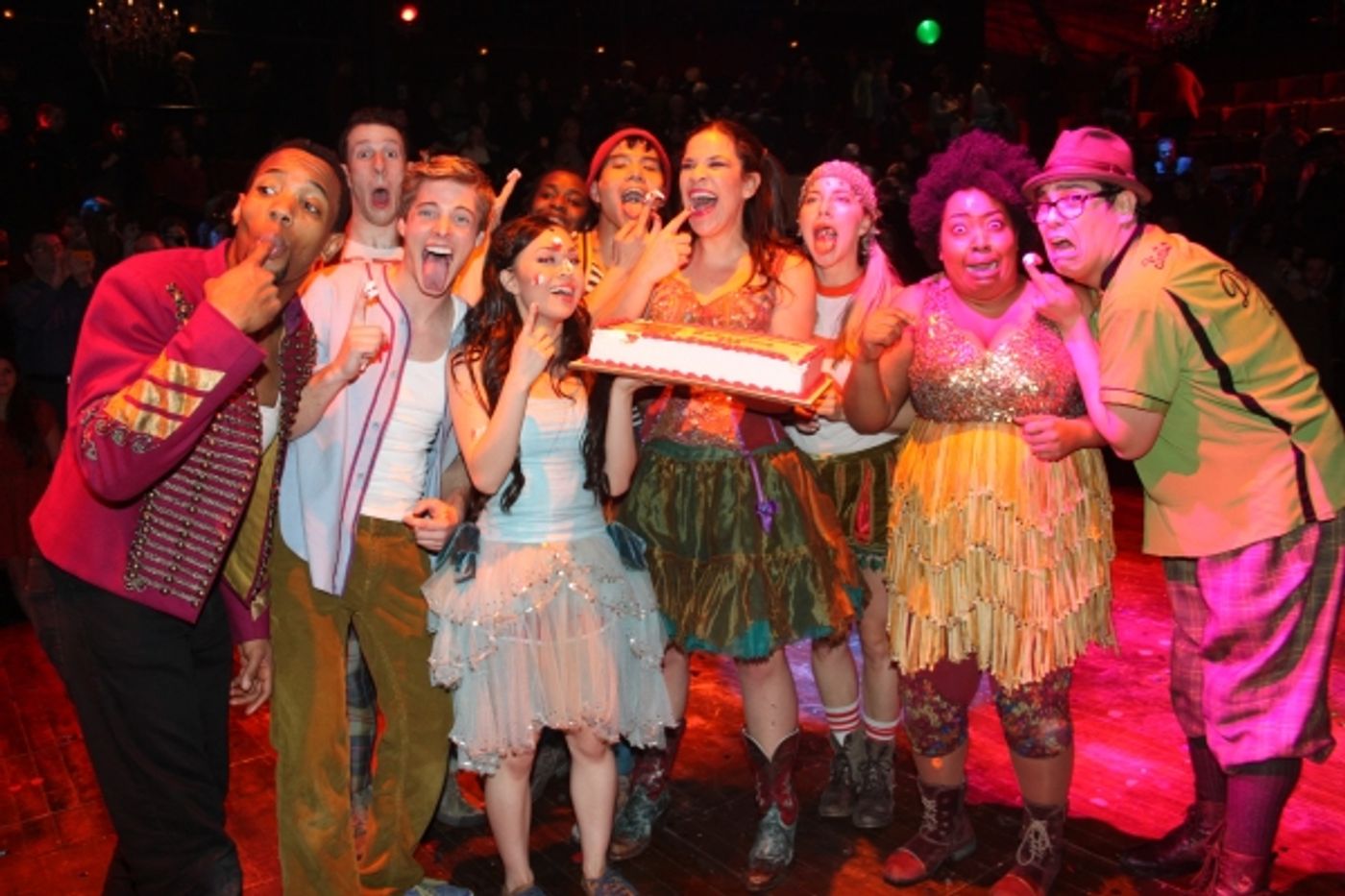 Photo Coverage: GODSPELL Celebrates 100 Performances!  Image