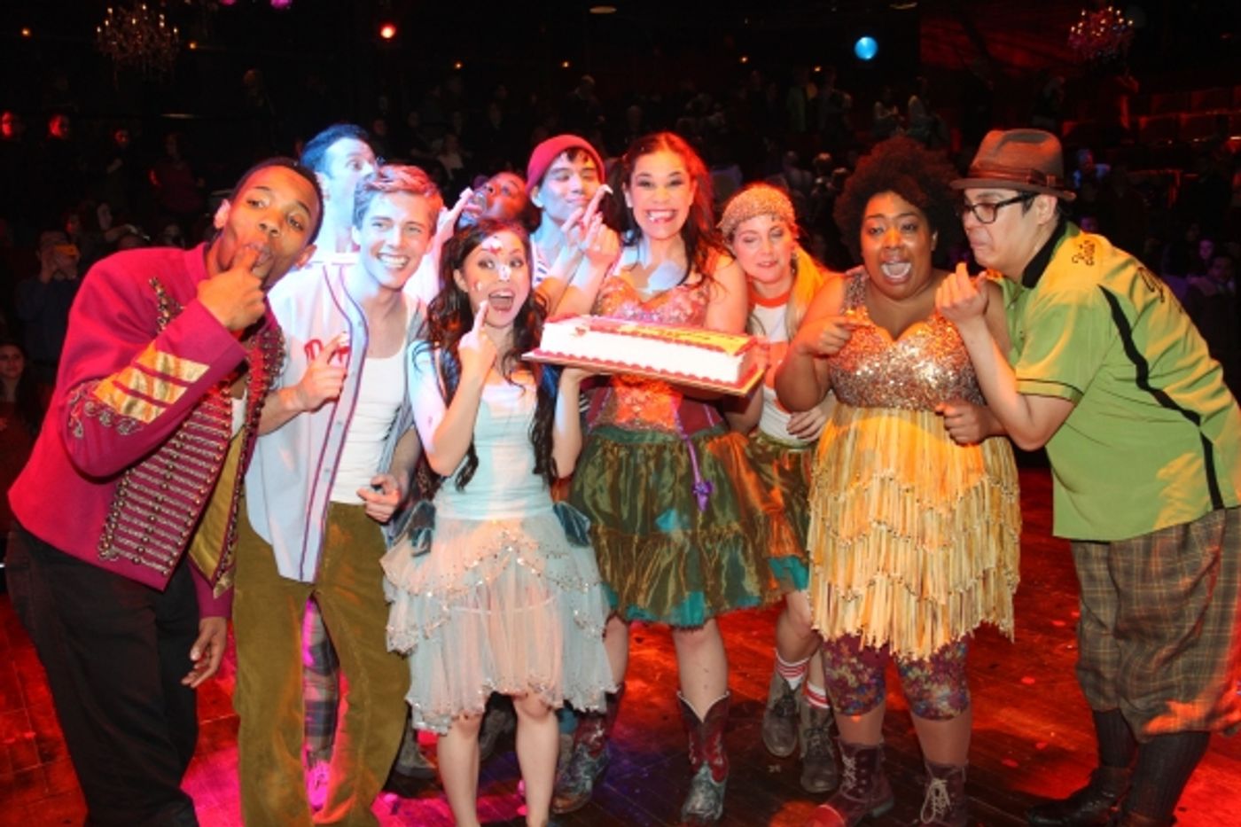 Photo Coverage: GODSPELL Celebrates 100 Performances!  Image