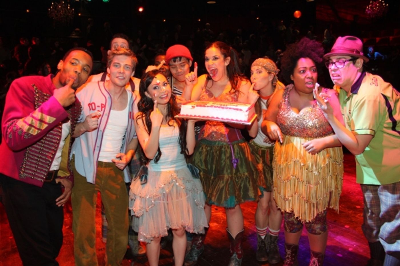 Photo Coverage: GODSPELL Celebrates 100 Performances!  Image