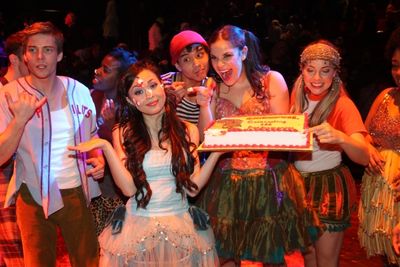 Hunter Parrish, Uzo Aduba, Anna Maria Perez de Tagle, Telly Leung, Lindsay Mendez and Photo