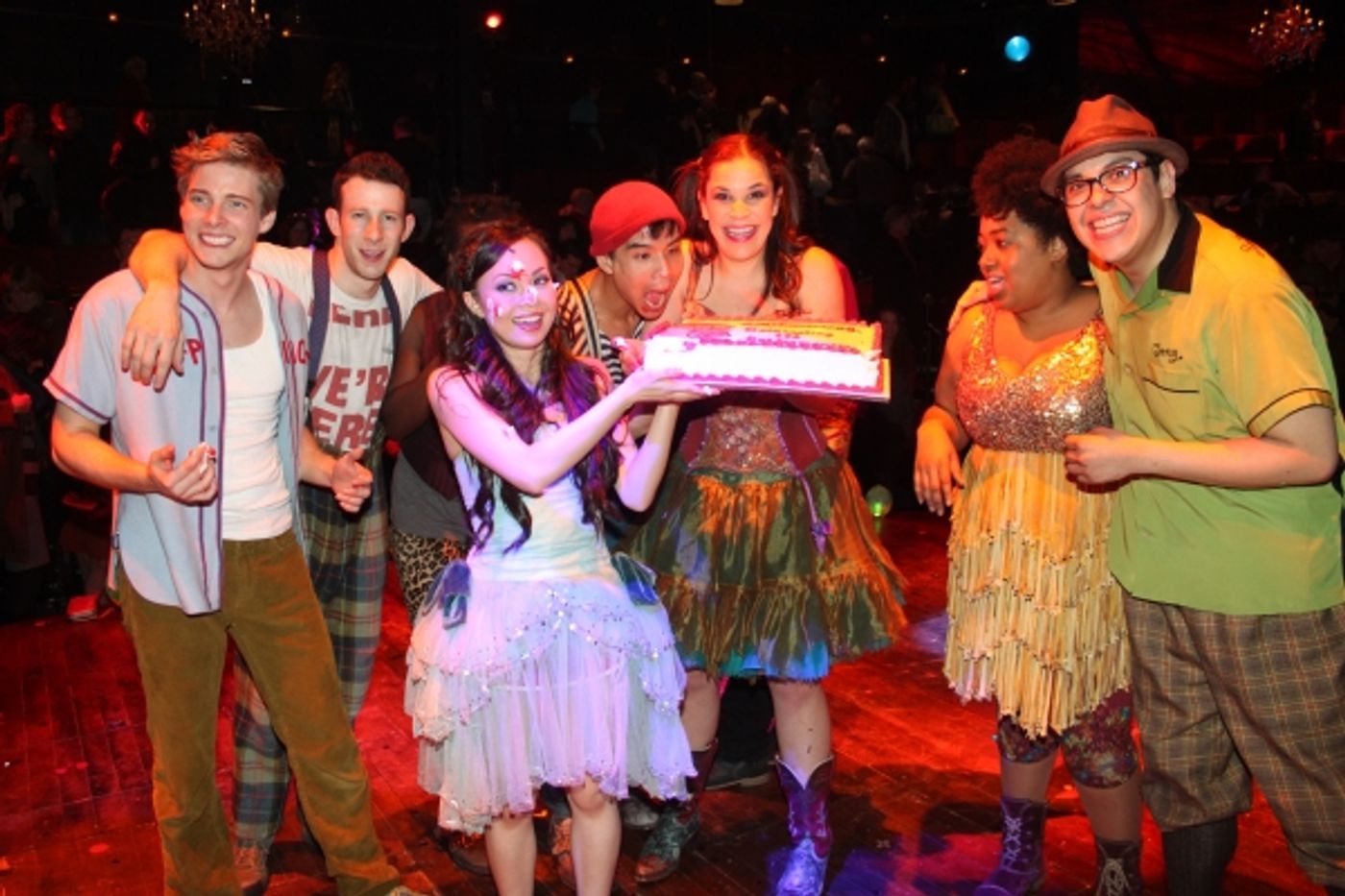 Photo Coverage: GODSPELL Celebrates 100 Performances!  Image