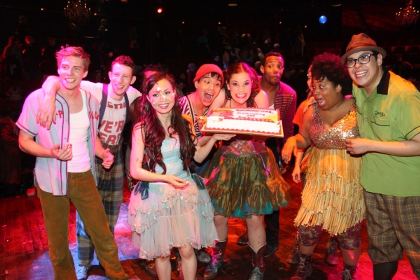 Photo Coverage: GODSPELL Celebrates 100 Performances!  Image