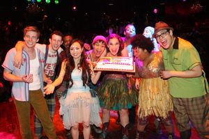 Hunter Parrish, Nick Blaemire, Uzo Aduba, Anna Maria Perez de Tagle, Telly Leung, Lin Photo