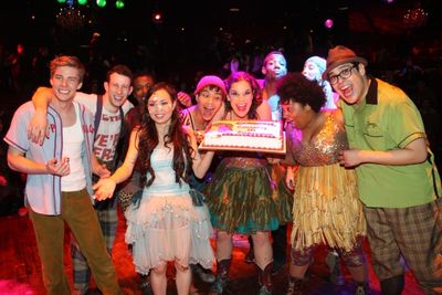 Hunter Parrish, Nick Blaemire, Uzo Aduba, Anna Maria Perez de Tagle, Telly Leung, Lin Photo