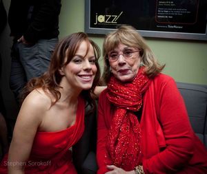 Leslie Kritzer & Phyllis Newman Photo