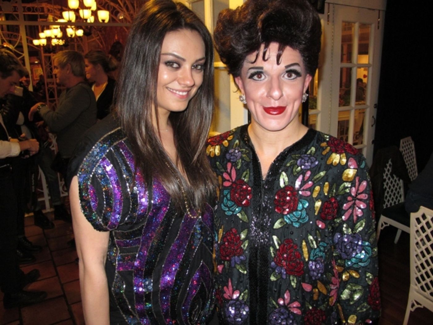 Photo Flash: Mila Kunis Attends Peter Mac's Judy Garland LIVE! at The French Market  Image