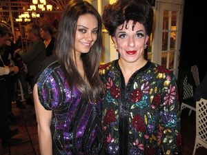 Mila Kunis and Peter Mac @ BroadwayWorld Mila Kunis and Peter Mac Photo