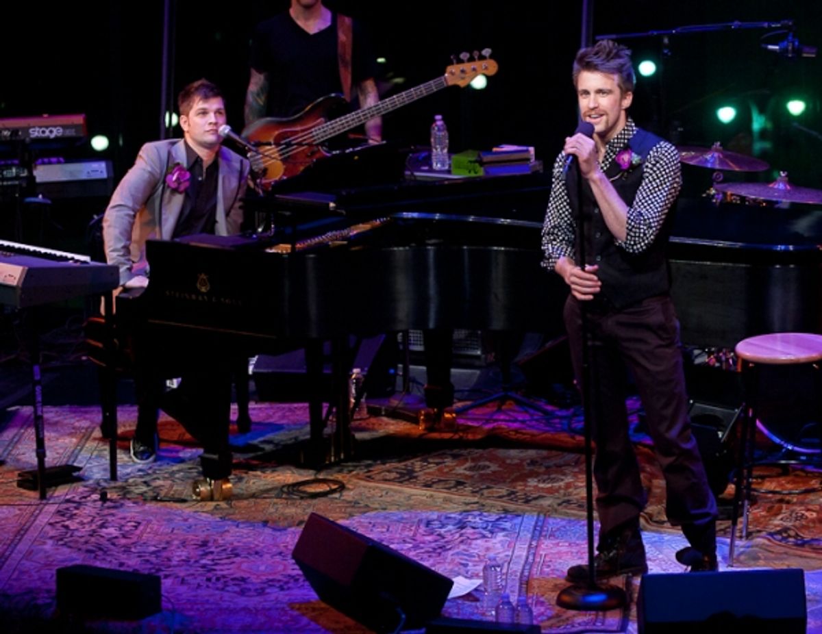 Stephen Oremus and Gavin Creel at 