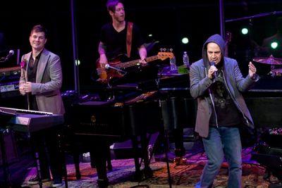 Stephen Oremus and Lin-Manuel Miranda Photo