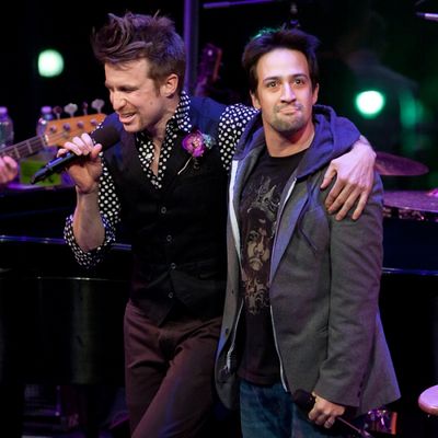 Gavin Creel and Lin-Manuel Miranda Photo