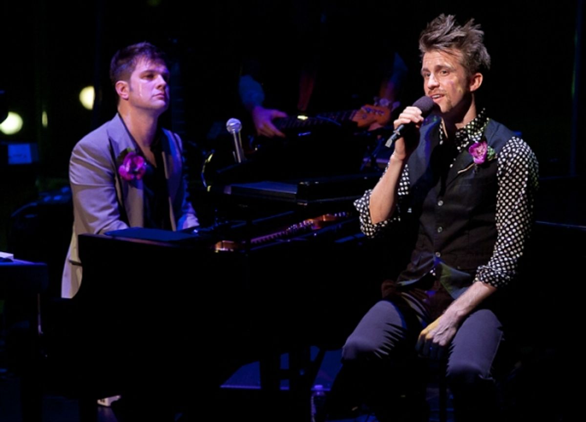 Stephen Oremus and Gavin Creel at 