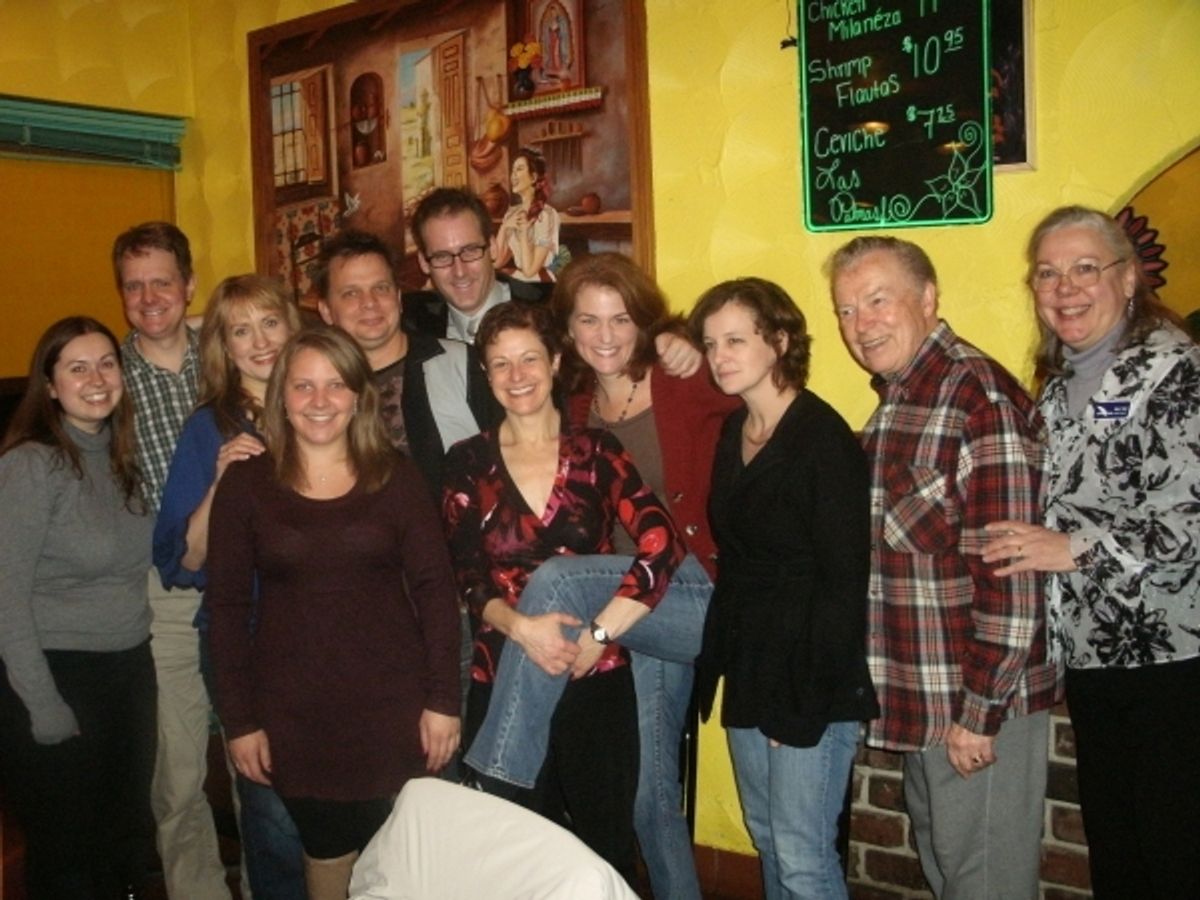 Kate Danziger, Raymond Fox, Erin Noel Grennan, Beth Zupec, Joe Foust, Kevin McKillip, Jeannie Affelder, Molly Glynn, Angie Miller, Dale Benson, and Alison Vesely at 