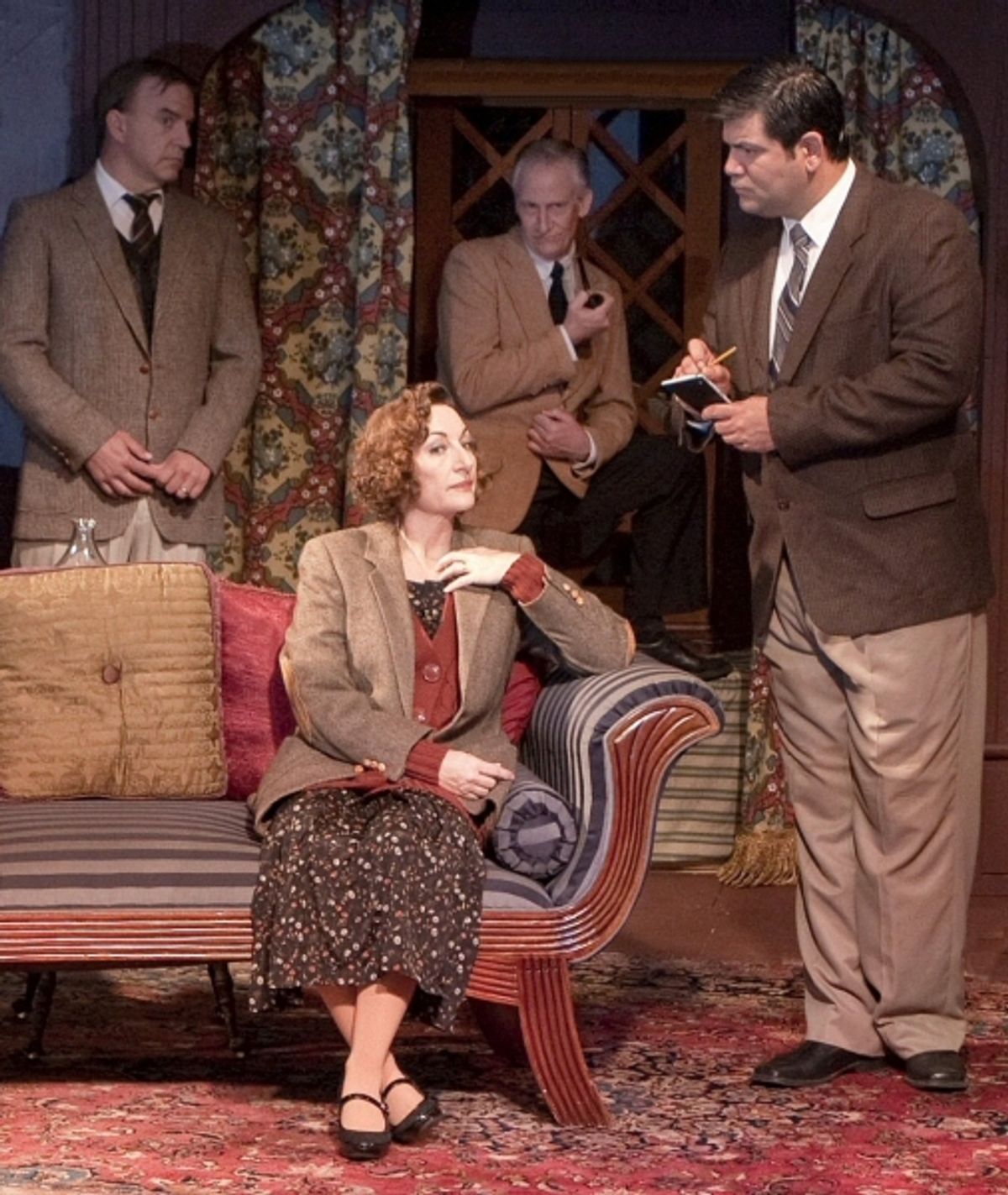 Chris Rose, Dale Button, Francis TauÃ¢â‚¬â„¢a (Seated) Jennifer Rose at 