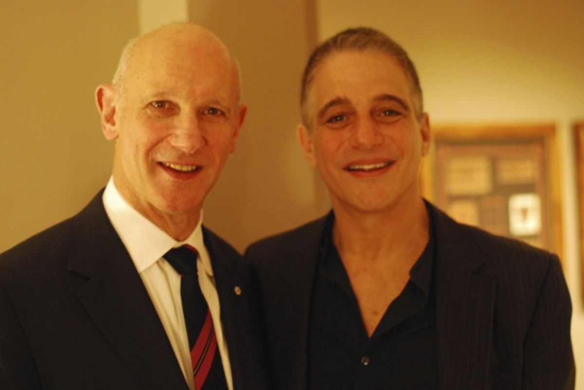 David Mirvish and Tony Danza at 
