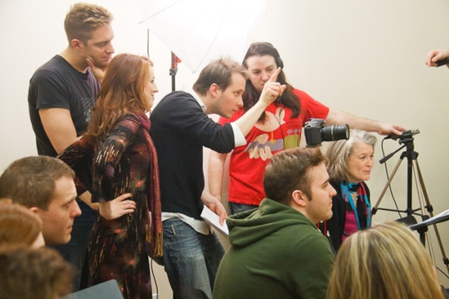 Photo EXCLUSIVE: Behind the Scenes of SUBMISSIONS ONLY with Marc Kudisch, Cass Morgan, Bryce Ryness & More! Image
