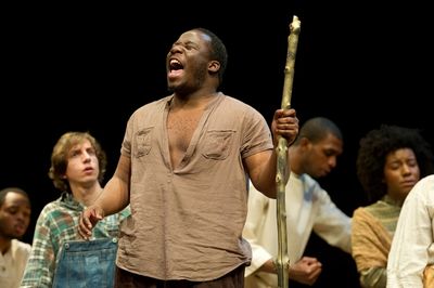 Fatye Francis (Jim) performs "Free At Last" in Big RIver Photo