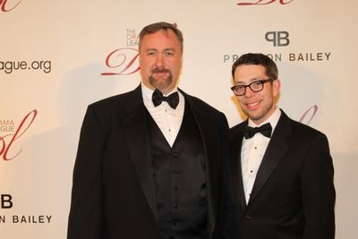 Drama League Executive Director Gabriel Shanks and Damion Clark Photo