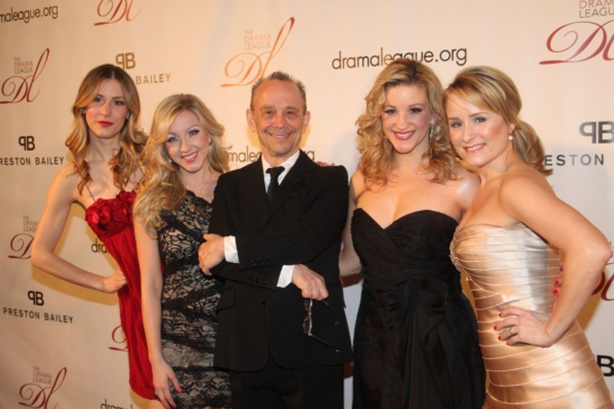 Brittany Marcin, Libby Servais, Joel Grey, Katie Adams and Heather Spore Kelly at 