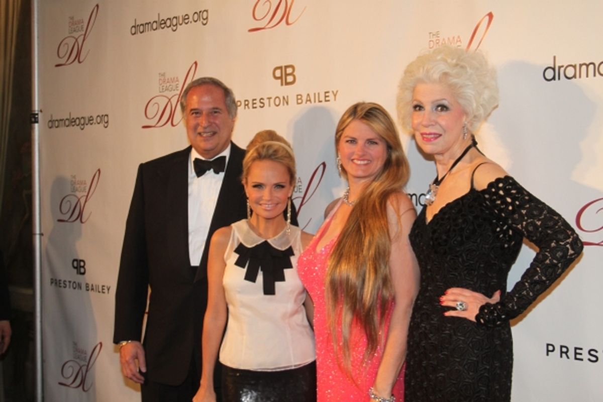 Stewart F. Lane, Kristin Chenoweth, Bonnie Comley and Jano Herbosch at 