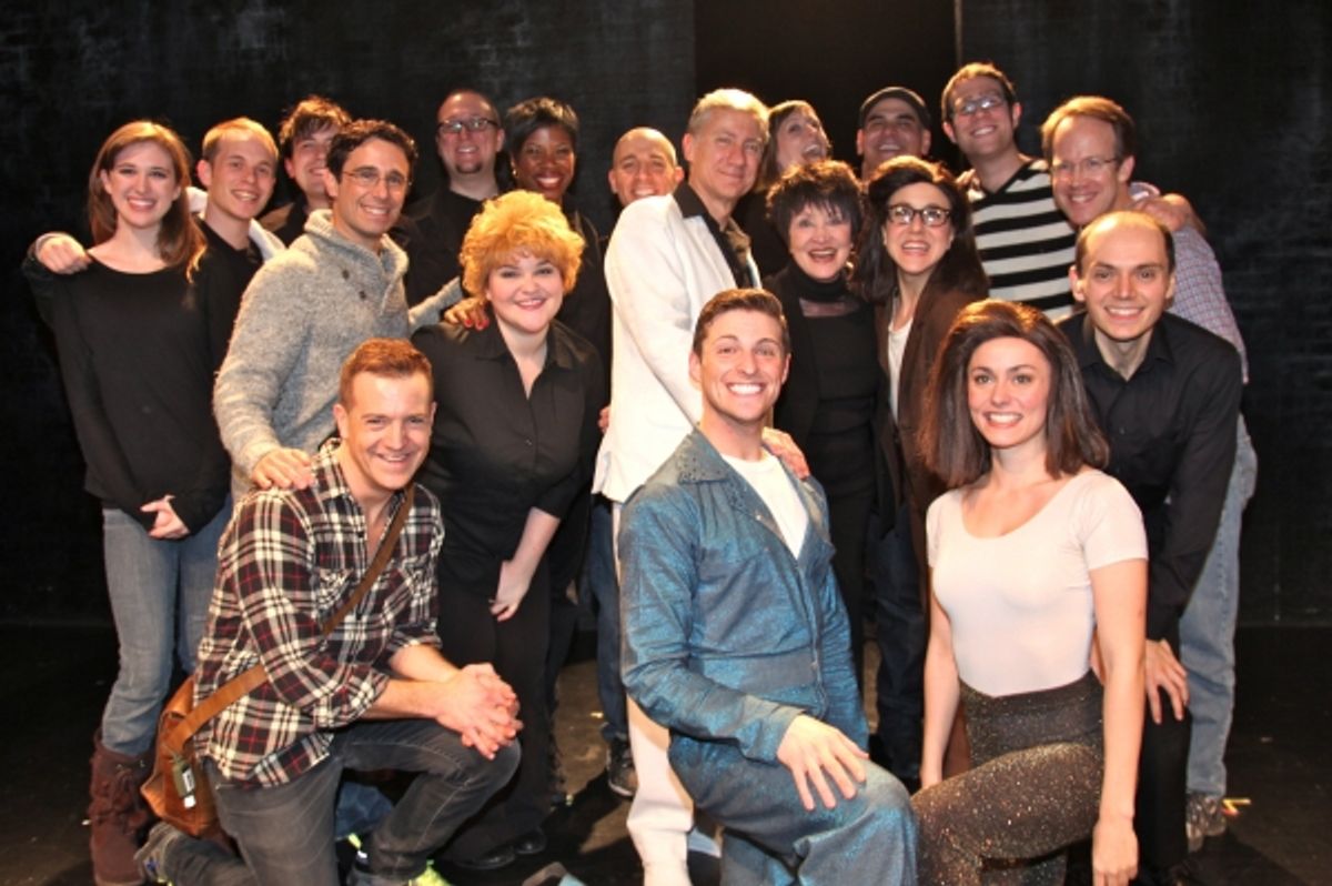 Chita Rivera with the SILENCE! THE MUSICAL Company at 