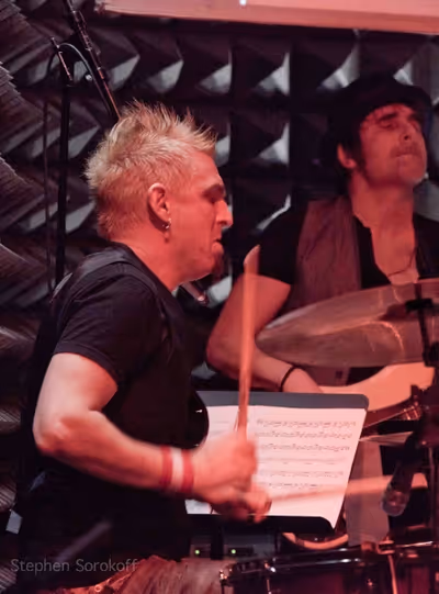 Spinder-Man Turn Off the Dark  drummer John Clancy Photo