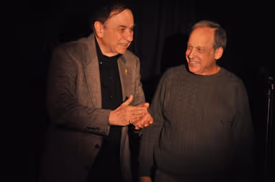 Richard B. Sherman and Bruce Kimmel Photo