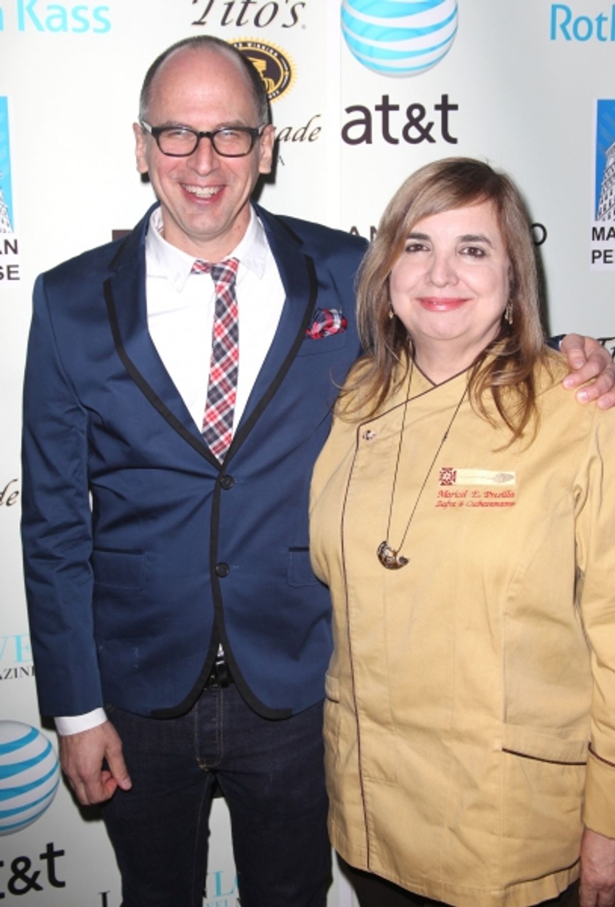 James Oseland & Chef Maricel Presilla at 