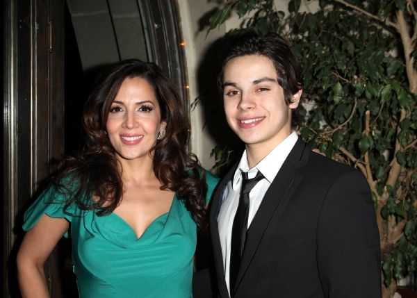 Maria Canals-Barerra & Jake T. Austin  Photo
