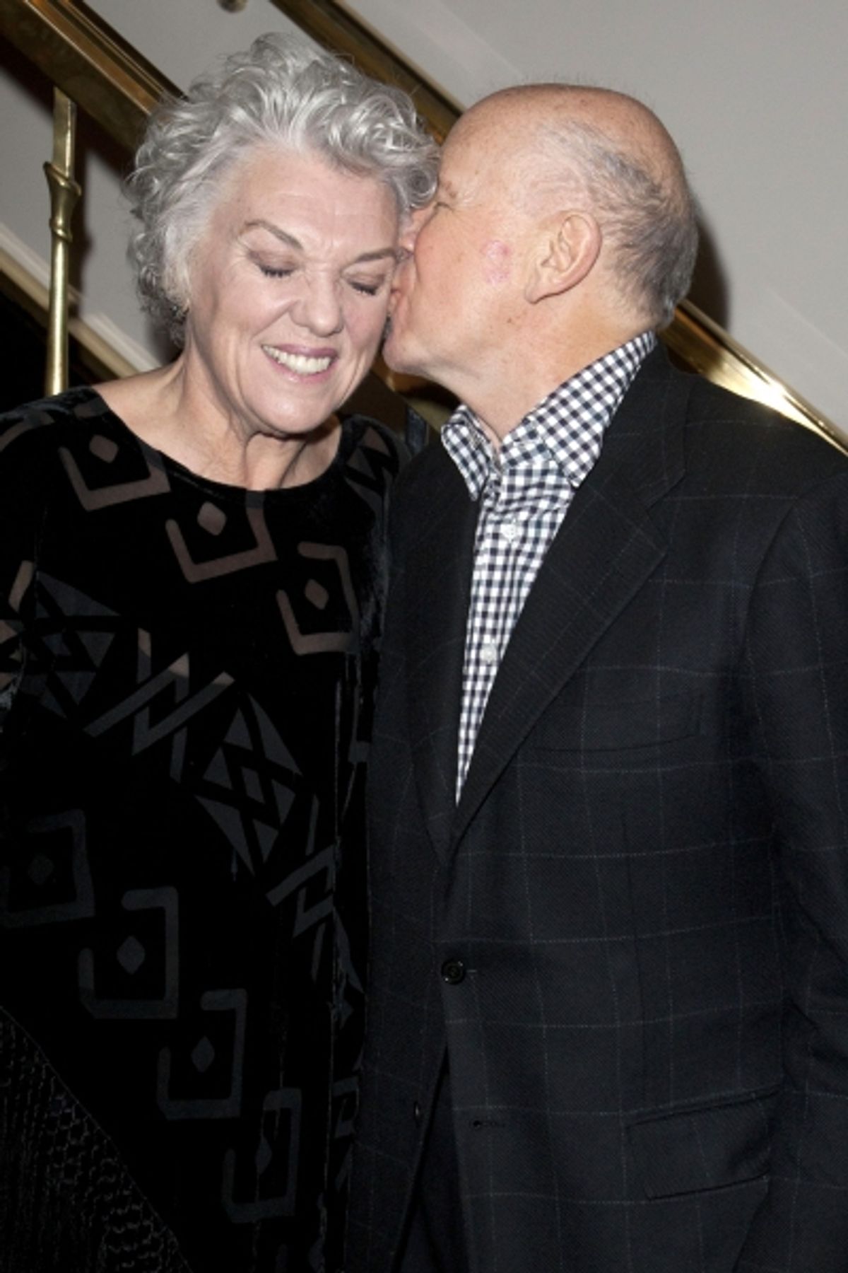 Tyne Daly and Terrence McNally
 at 