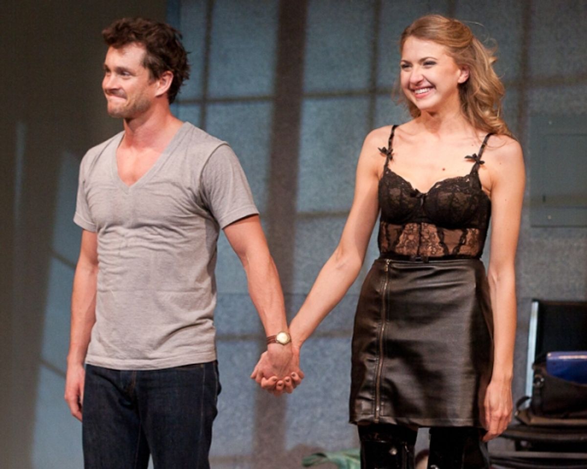 Hugh Dancy and Nina Arianda at 