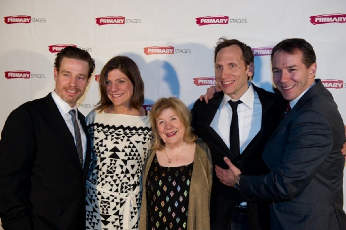 Ethan McSweeny, Elizabeth Rich, Marylouise Burke, Stephen Kunken, Paul Niebanchk at 