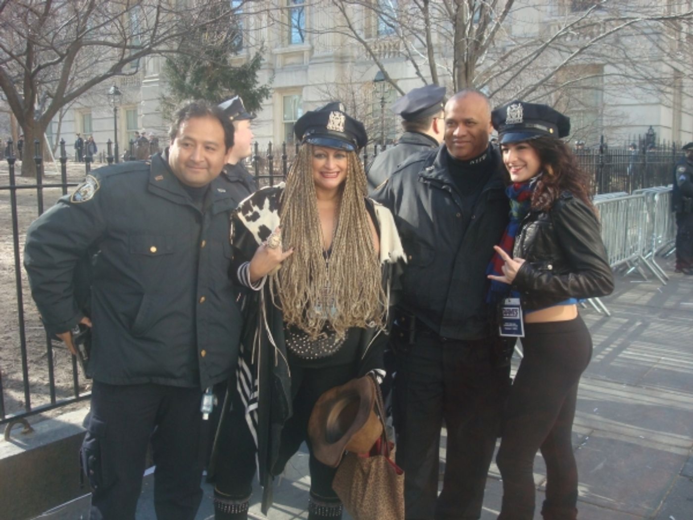 Photo Flash: Go Giants! ROCK OF AGES Plays the Super Bowl Parade!  Image