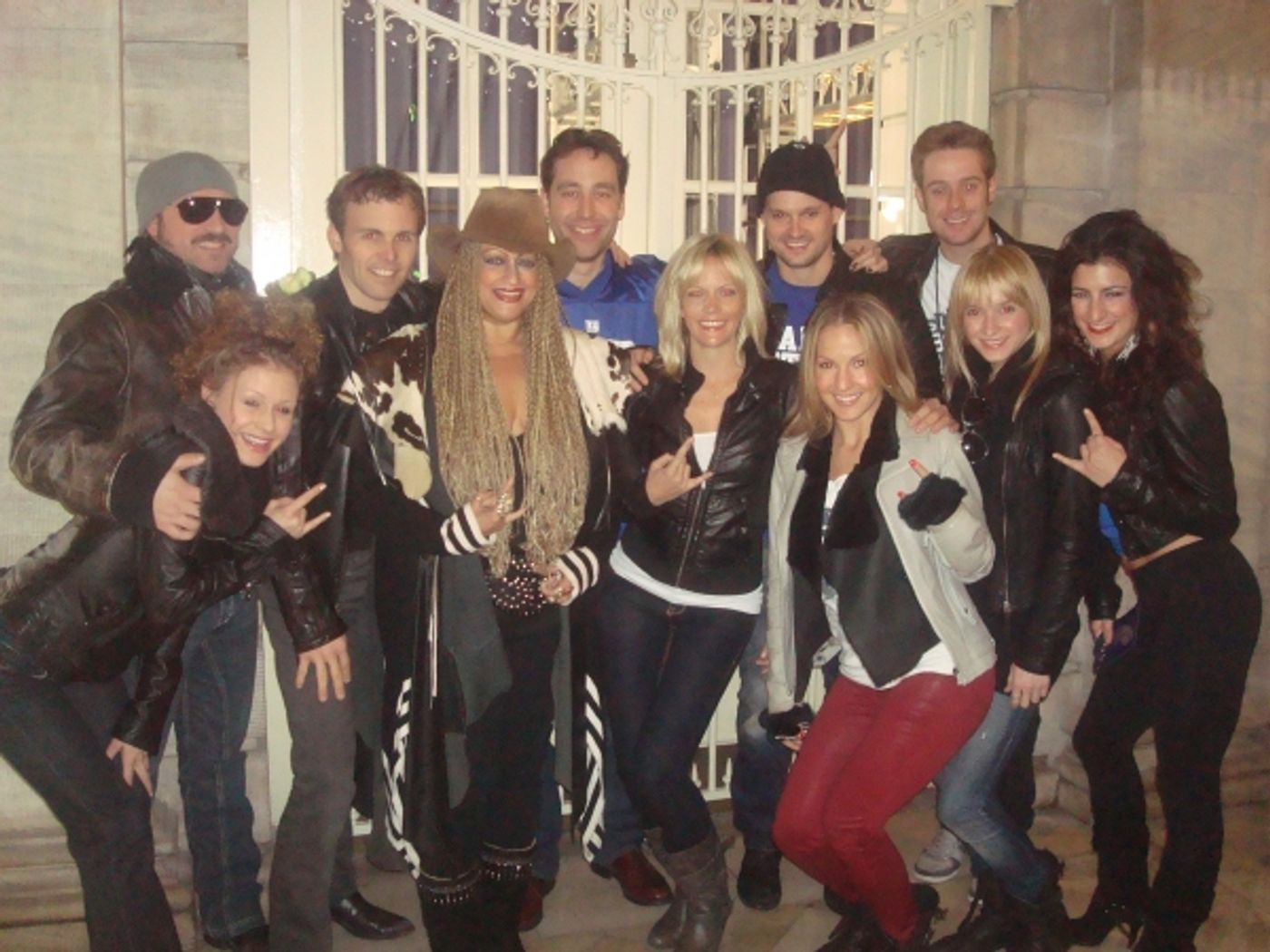 Photo Flash: Go Giants! ROCK OF AGES Plays the Super Bowl Parade!  Image