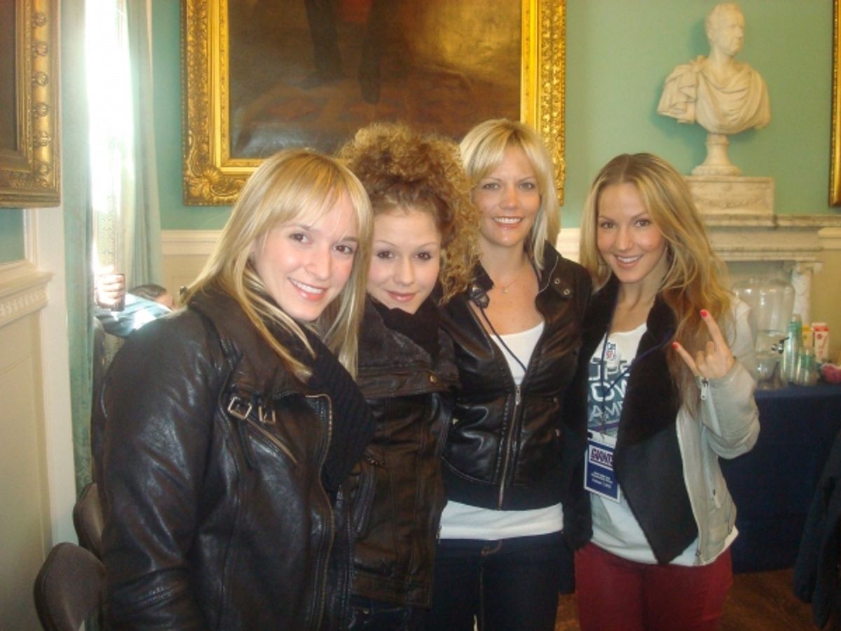 Emily Padgett, Josie, Jen and Katie at 